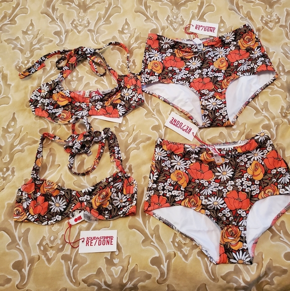 RE/DONE x Solid & Striped Woodstock Bikini Top - Picture 3 of 6